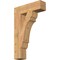 Ekena Millwork Olympic Block Smooth Bracket, Western Red Cedar, 5 1/2"W x 22"D x 34"H BKT06X22X34OLY05SWR - alternate 1